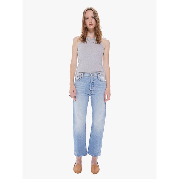 NWT MOTHER Denim Ditcher Crop Jean - Superior Denim - Picture 1 of 13
